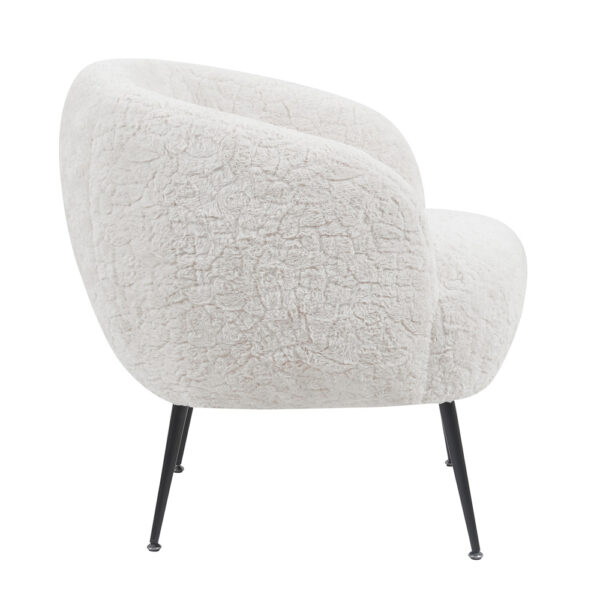 Hazel Bedroom Chair - Lamb White | Assembly Required