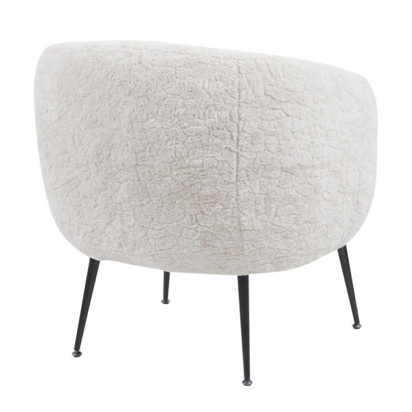 Hazel Bedroom Chair - Lamb White | Assembly Required