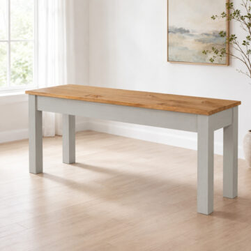 Azusa Grey Linea 150cm Rectangular Dining Table