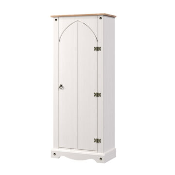 Azusa White Vestry Cupboard