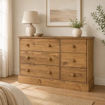Bourton 3+3 Drawer Wide Chest