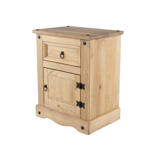 Azusa 1 Door, 1 Drawer Bedside Cabinet | Assembly Required