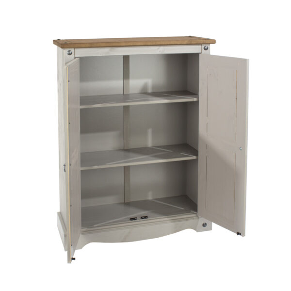 Azusa Grey 2 Door Cupboard Unit | Assembly Required