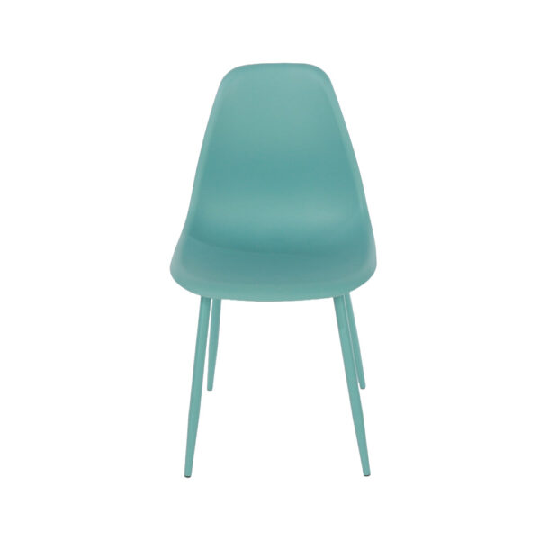Sorini Garden 3 Piece Cala Bistro Table & 2 Chair Set Outdoor Grade, Sky Blue | Assembly Required