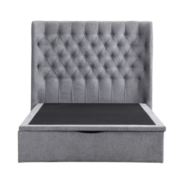 Kara Grey 5′ King Size Bed