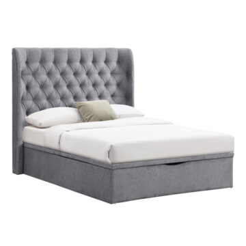 Kara Grey 5′ King Size Bed