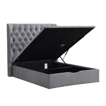 Kara Grey 5′ King Size Bed
