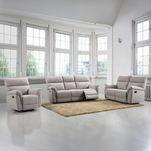 Firebird Recliner 3+1+1 Ash Suite | Assembly Required