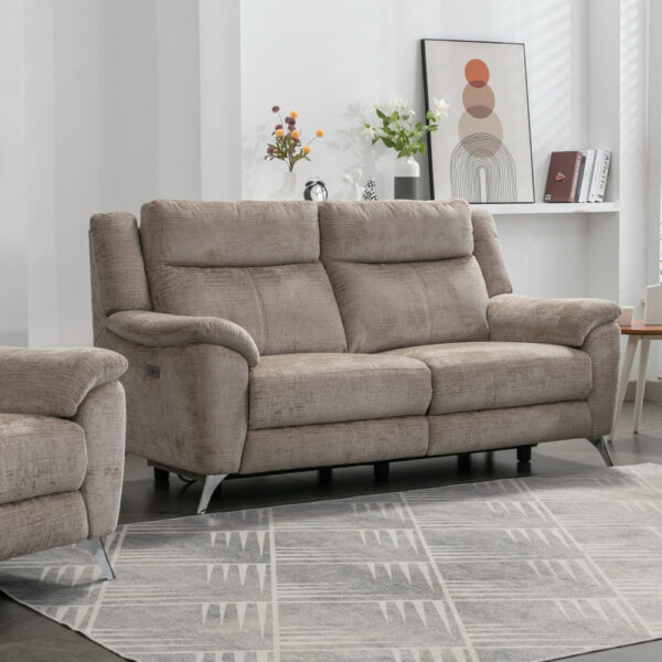 Malmo Electric 3 Seater Fossil | Assembly Required
