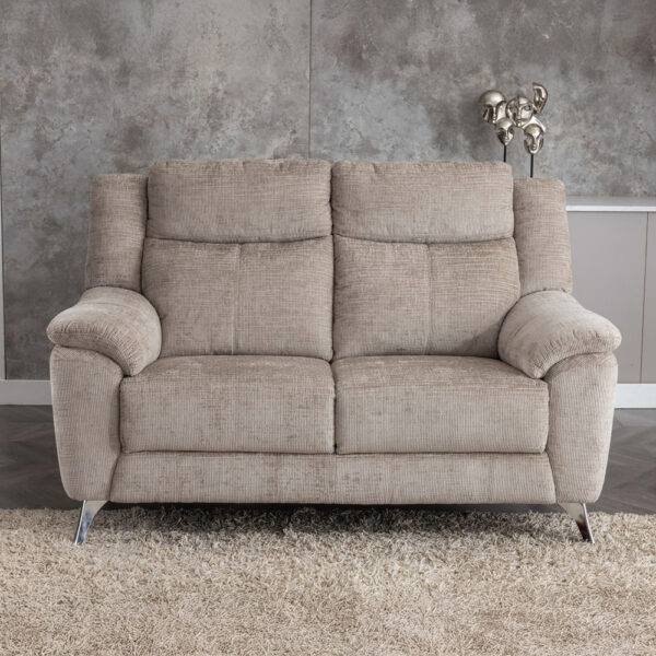 Malmo Fixed 2 Seater Fossil | Assembly Required