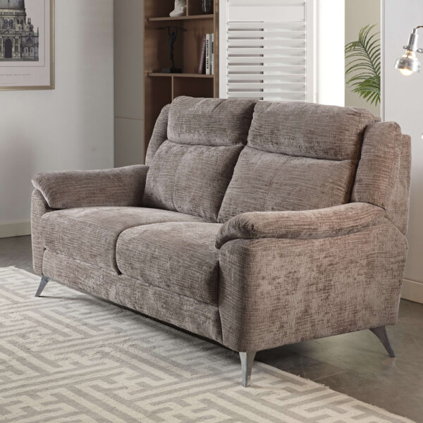 Malmo Fixed 3 Seater Stone | Assembly Required