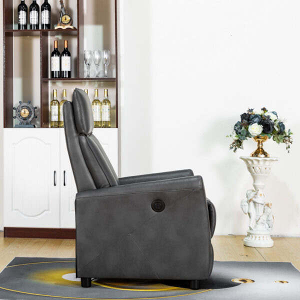 Trossach Electric Reclining Chair Grey | Assembly Required