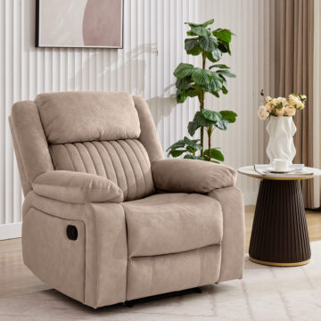 Dutch Chair Recliner Taupe | Assembly Required
