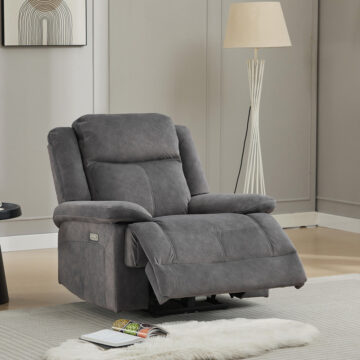 Stonebay Chair Electric Recliner Storm | Assembly Required