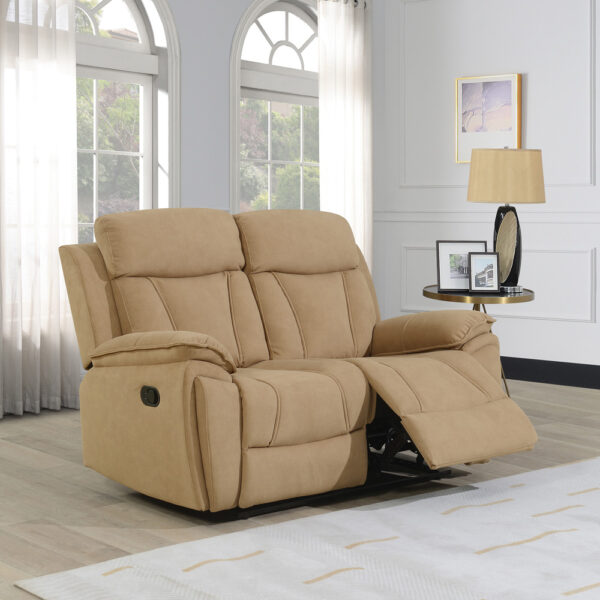 Worthington 2 Seater Recliner Sand | Assembly Required