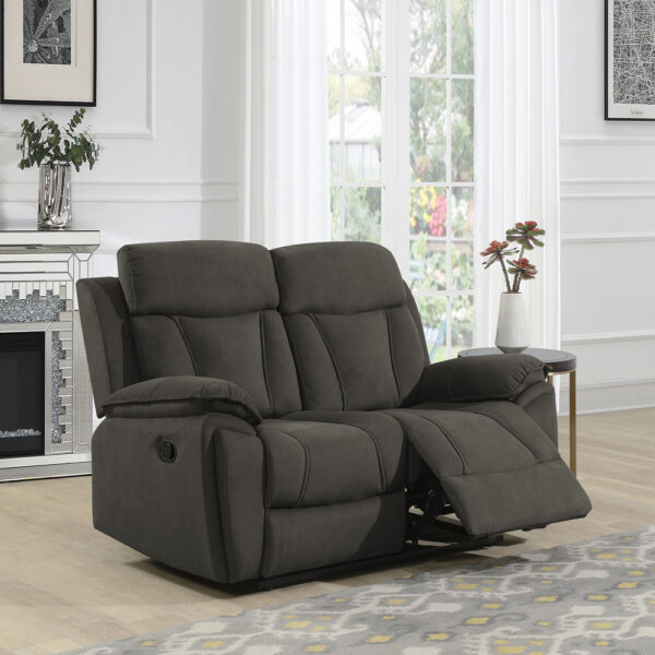 Worthington 2 Seater Recliner Chocolate | Assembly Required