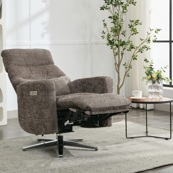 Monet TV Chair - Stone | Assembly Required