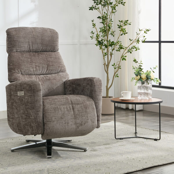 Monet TV Chair - Stone | Assembly Required