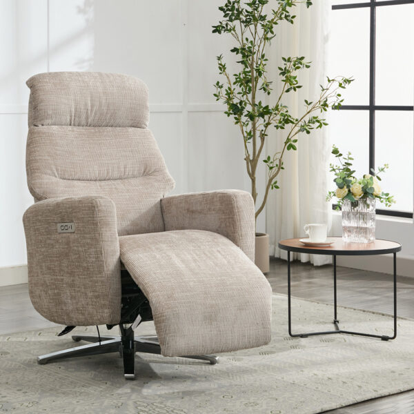 Monet TV Chair - Fossil | Assembly Required