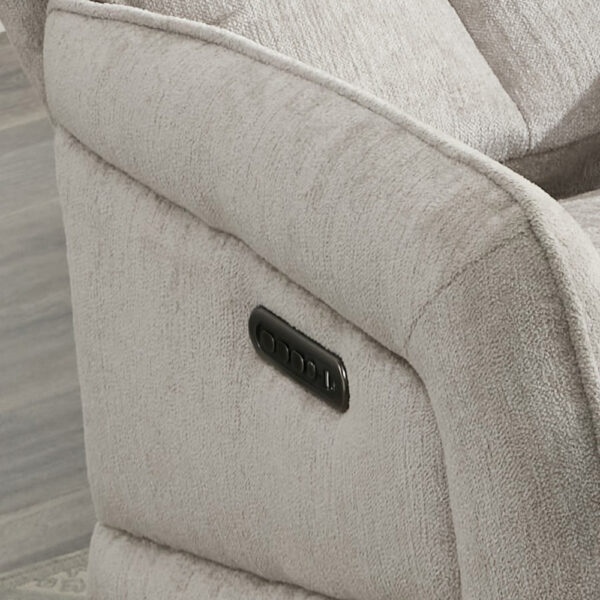 Noble Fabric Swivel Chair - Rabbit | Assembly Required