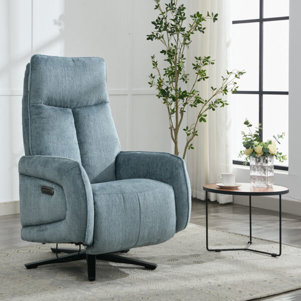Noble Fabric Swivel Chair - Arona | Assembly Required