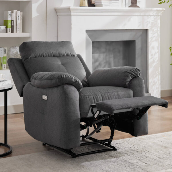 Verano Chair Electric Recliner Anthracite | Assembly Required