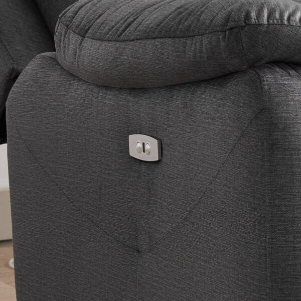 Verano Chair Electric Recliner Anthracite | Assembly Required