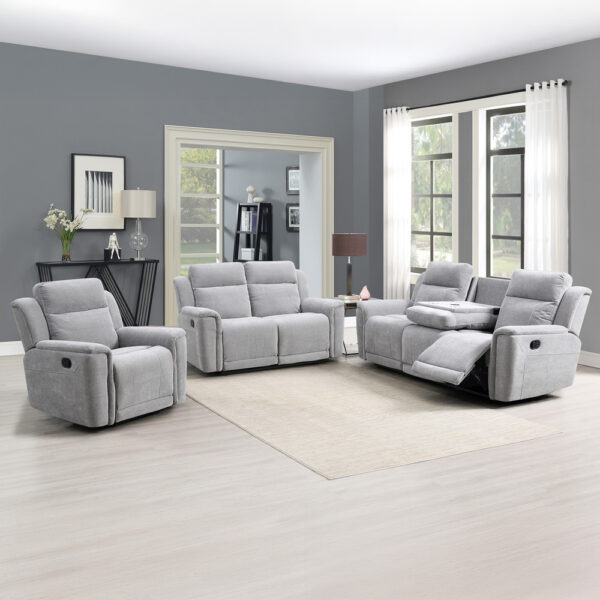Winterton 3+1+1 Light Grey Suite