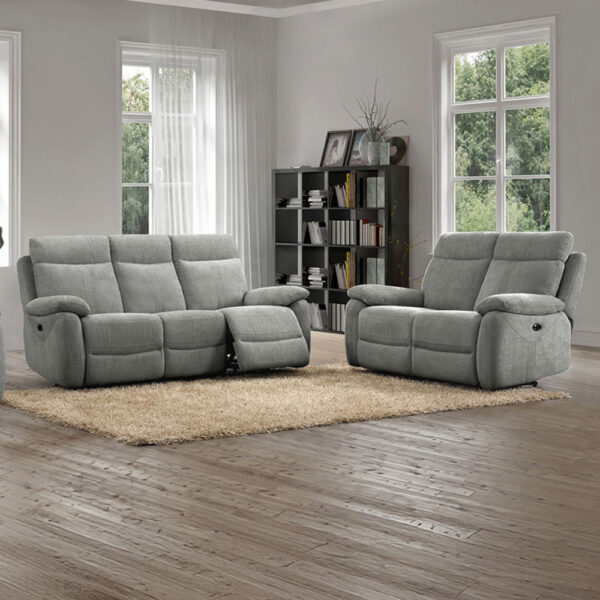 Carrington 3 Seater Taupe Electric | Assembly Required