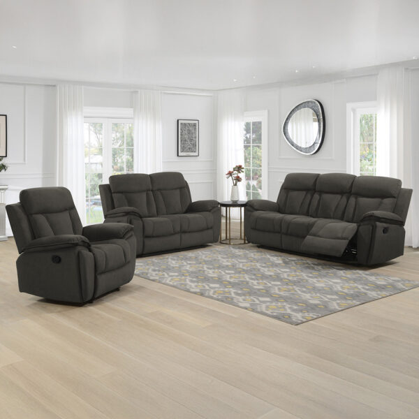 Worthington 2 Seater Recliner Chocolate | Assembly Required