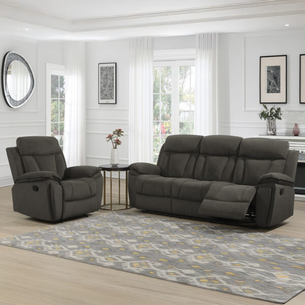 Worthington 3 Seater Recliner Chocolate | Assembly Required