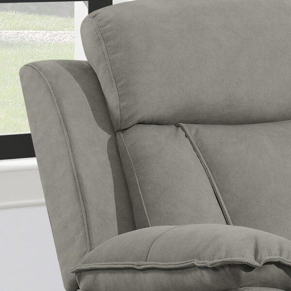 Worthington 3 Seater Recliner Grey | Assembly Required