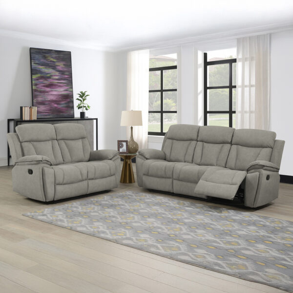 Worthington 3 Seater Recliner Grey | Assembly Required