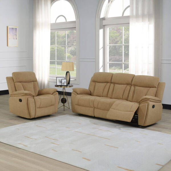 Worthington Chair Recliner Sand | Assembly Required