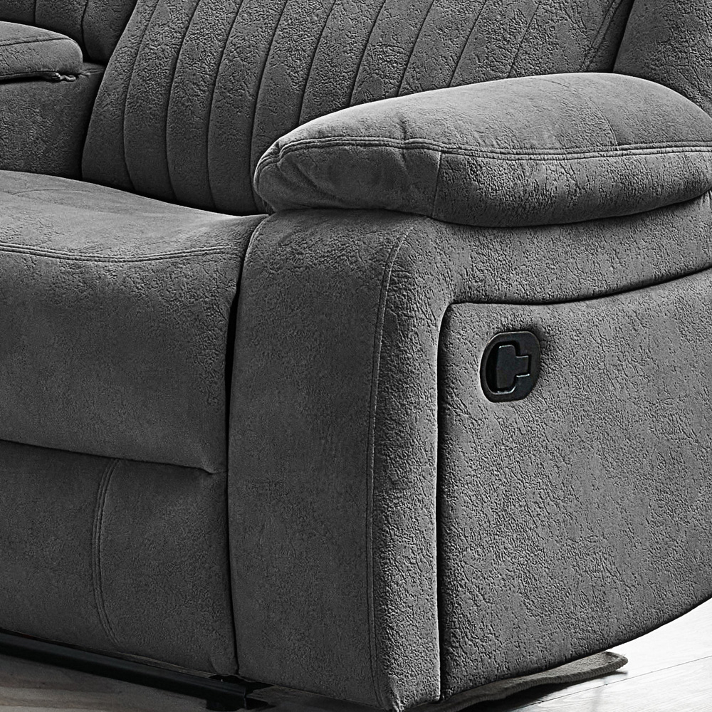 Dutch 3+1+1 Suite Slate Grey