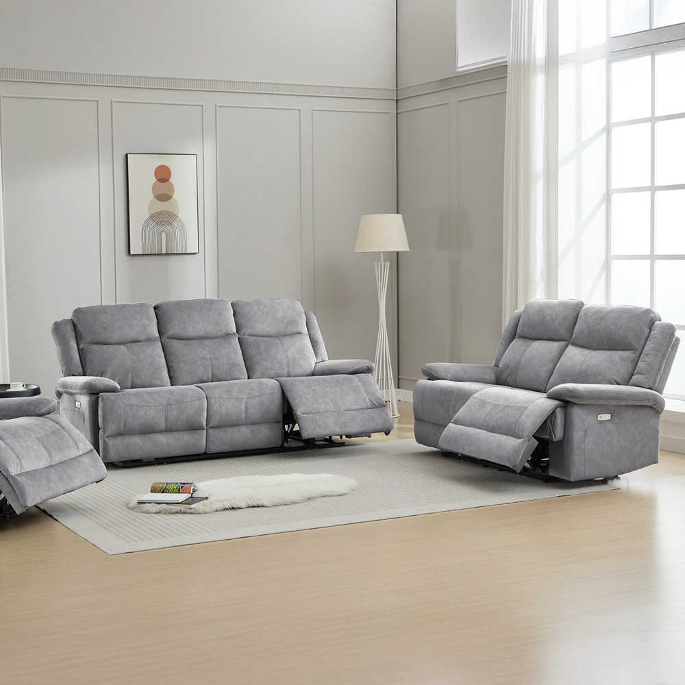 Dutch 3+2 Suite Slate Grey