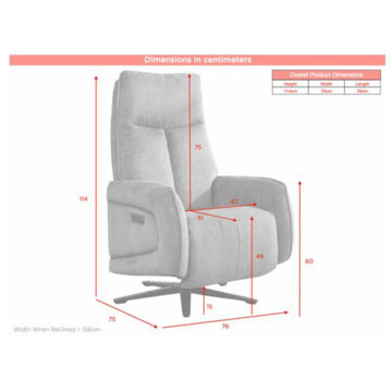Noble Fabric Swivel Chair – Lavender