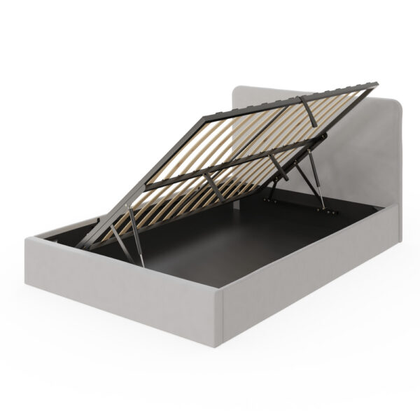 Chisholm 120cm Ottoman Bed - Soft Grey | Assembly Required