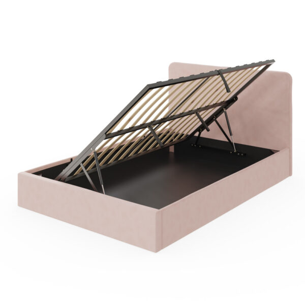Chisholm 150cm Ottoman Bed - Soft Pink | Assembly Required