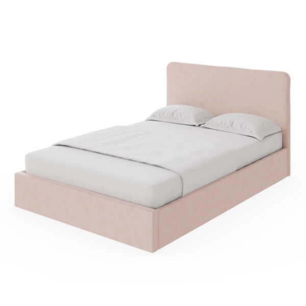 Chisholm 150cm Ottoman Bed - Soft Pink | Assembly Required