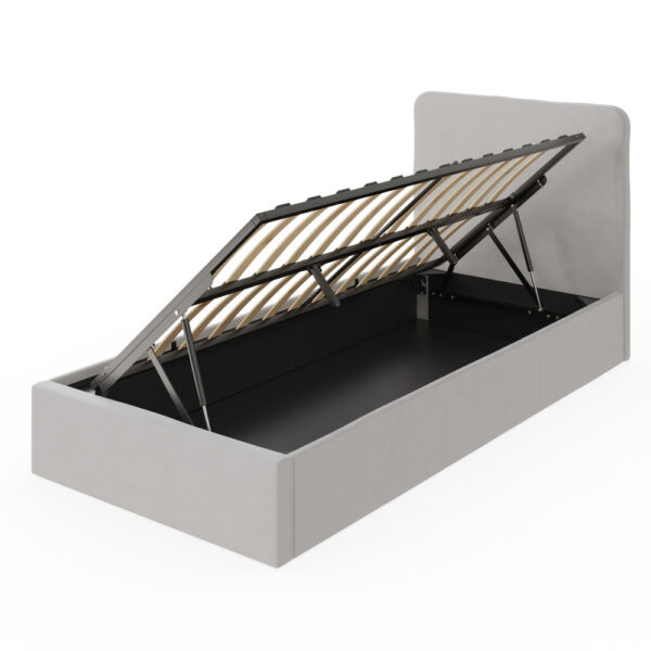 Chisholm 90cm Ottoman Bed - Soft Grey | Assembly Required