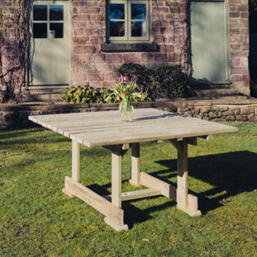 Ergo 8 Seater Square Table 149X149