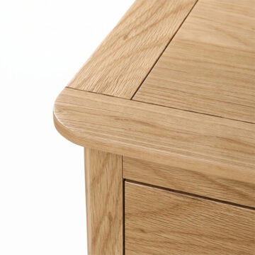 Dover Light Oak 2 Over 3 Chest of Drawers | Assembled