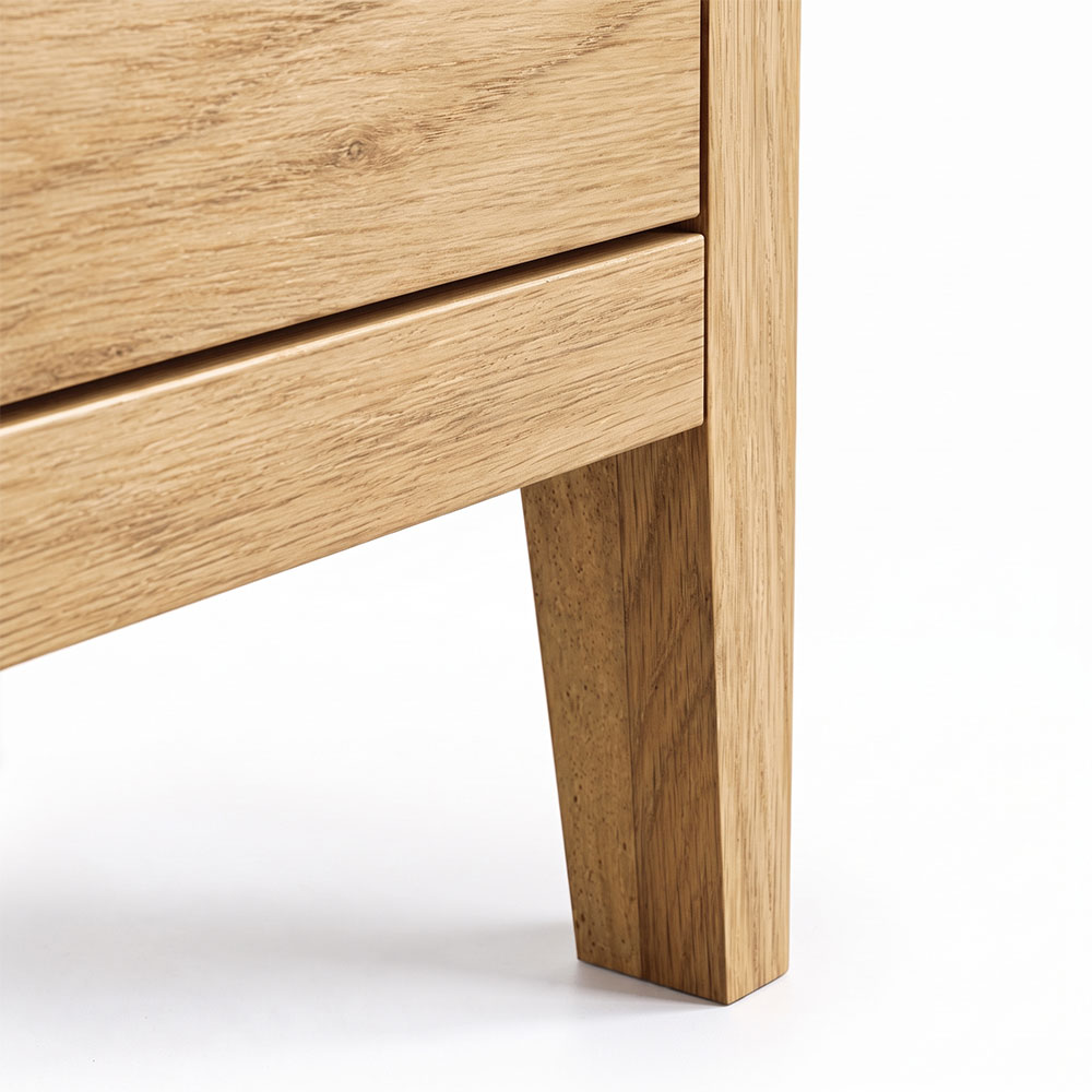 Dover Light Oak Chest of 6 Drawers | Assembled
