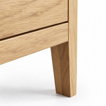 Dover Light Oak Combi Wardrobe | Assembled