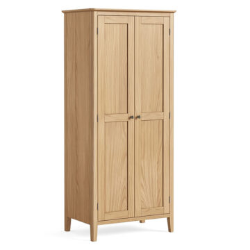 Dover Light Oak Full Hanging Wardrobe