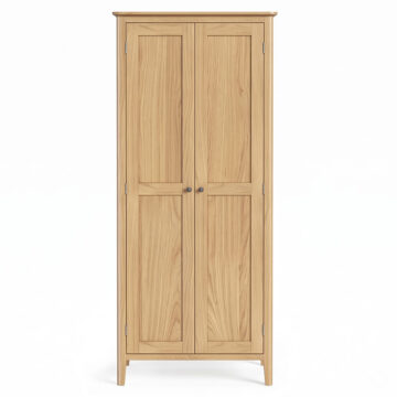 Dover Light Oak Full Hanging Wardrobe