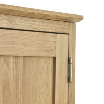 Dover Light Oak Gentlemans Wardrobe