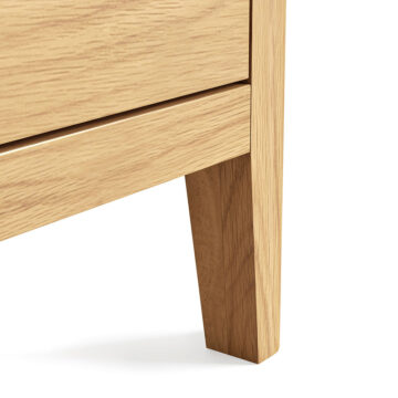 Dover Light Oak Gentlemans Wardrobe