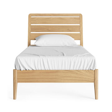 Dover Light Oak 3′ Single Bed